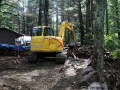 Sun Aug 30 - Cleaning up the old bridge.