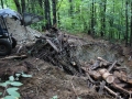 Sun Aug 30 - Burying the old bridge.