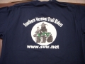 SVTR T-Shirt Back side with club logo and web address.